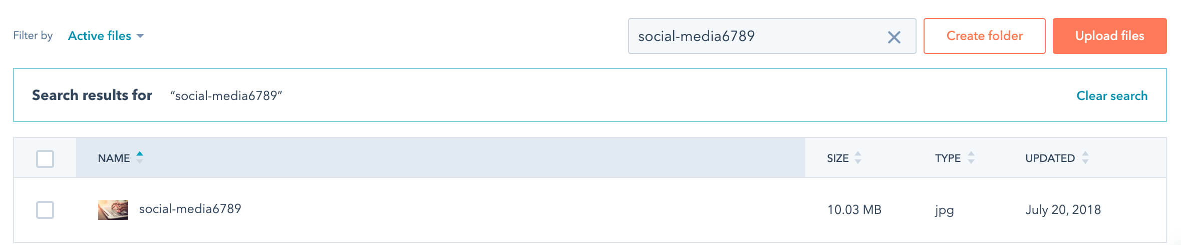 7. HubSpot File Search