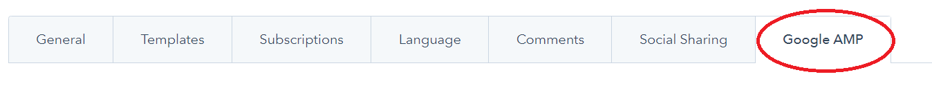 Enable HubSpot AMP - Step 3