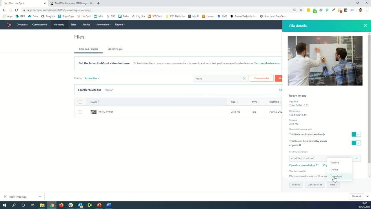 gyd3wkxmaghyxsdsmxdp6u Francesco Brizzo - How can you compress images in HubSpot_